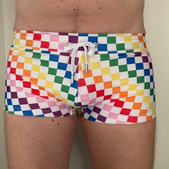 2xist Pride Swim Trunk - Small - Picture 3 of 5